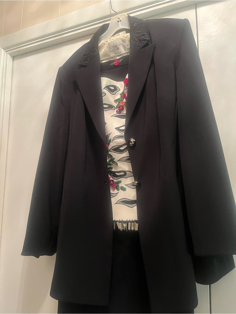 Classic Black Women's three piece suit